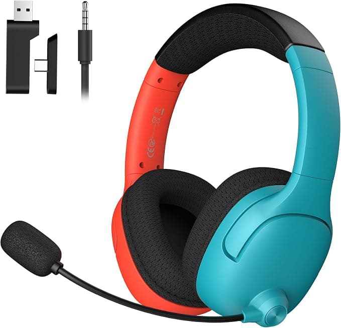 Wireless Gaming Headset for Nintendo Switch